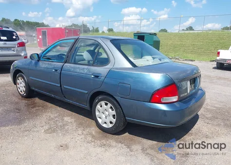 2002 Nissan Sentra Gxe from USA, damaged, VIN 3N1CB51A02L551131